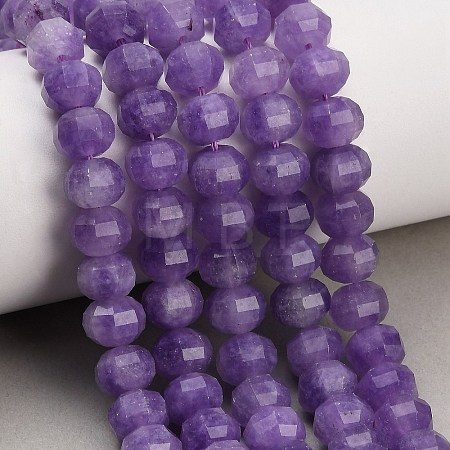 Dyed Natural White Jade Beads Strands GG-CBA9106-01K-1