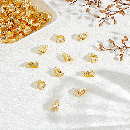 80Pcs Alloy Tube Bails FIND-LP0007-07-1