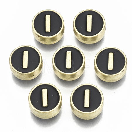 Alloy Enamel Beads ENAM-S122-028I-NR-1