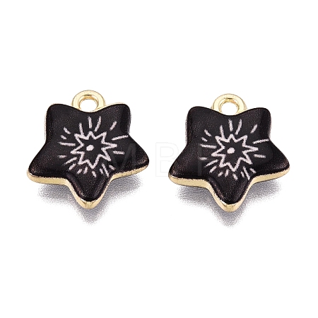 Printed Alloy Pendants PALLOY-SZC0008-10B-1