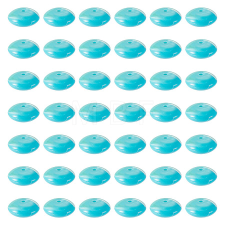 80Pcs 61G Acrylic Imitation Gemstone Beads MACR-TADJ0001-10I-1