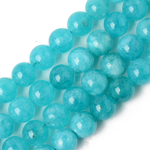 Natural Quartz Beads Strands G-T129-03-10mm-1