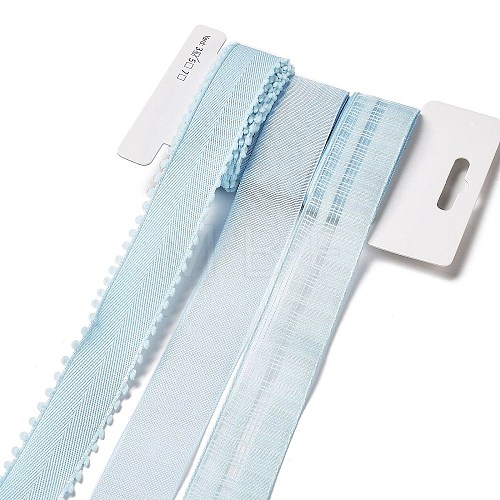 9 Yards 3 Styles Polyester Ribbon SRIB-A014-E10-1