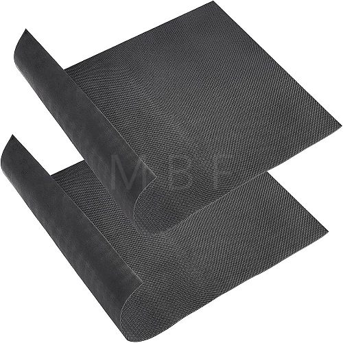 2 Sheet Rubber Fabric Anti-slip Protective Tape DIY-FH0003-40-1