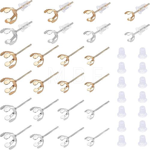 Unicraftale 304 Stainless Steel Stud Earring Findings STAS-UN0021-88-1