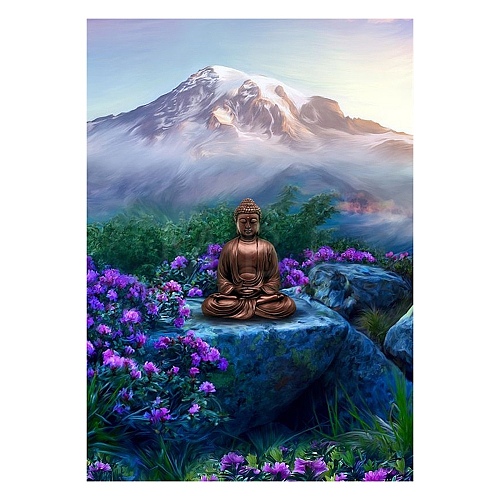 Buddha DIY Diamond Painting Kits PW-WG2D431-03-1