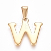 304 Stainless Steel Pendants STAS-F106-95G-W-01-1