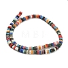 Synthetic Lava Rock Beads Strands G-A317-D01-01-3