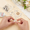 Unicraftale DIY Half Round Pendants Making Kits DIY-UN0002-40P-4