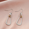 Zinc Alloy Dangle Earrings FS-WGD4152-01-2