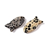 Natural Dalmatian Jasper Pendants X-G-N342-106J-2