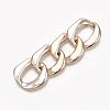 UV Plating ABS Plastic Linking Rings CCB-S162-06RG-3