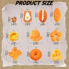 20Pcs 10 Styles Opaque Resin Imitation Food Pendants RESI-YW0001-69-3