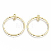 Alloy  2-Loop Link Pendants PALLOY-S132-040B-G-1