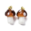 Handmade Lampwork Pendants LAMP-S069-08G-05-1