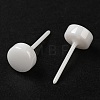 Hypoallergenic Bioceramics Zirconia Ceramic Stud Earrings X-EJEW-F340-05A-02-2