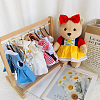 12Pcs Miniature Wood Doll Clothes Hangers DIY-FH0005-32A-5