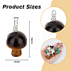 12Pcs Natural & Synthetic Gemstone Pendants FIND-HY0001-29-2