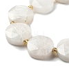 Natural Rainbow Moonstone Beads Strands G-C116-A168-03-4