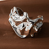Textured Plastic Cuff Bangles for Women FS-WG9DD36-04-1