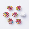Spray Painted Resin Cabochons CRES-Q190-18I-1