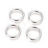 Tarnish Resistant 304 Stainless Steel Hoop Earrings EJEW-P177-P-06-2