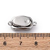 Rectangle Brass Box Clasps KK-P291-48P-02-3