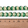 Handmade Lampwork with Gold Powder Beads Strands LAMP-N037-06B-03-4