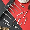 15Pcs 15 Styles Alloy Pendants FIND-YW0004-81-4