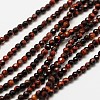 Natural Tiger Eye Beads Strands G-A129-3mm-C01-1