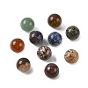 Natural Mixed Gemstone Sphere Beads GG-D003-A01-1