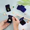 Velvet Jewelry Gift Storage Boxes CON-CY0001-01B-02-3