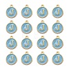 Golden Plated Alloy Enamel Charms LS-ENAM-S118-04J-2