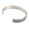 Non-Tarnish 304 Stainless Steel Open Cuff Bangles BJEW-P300-02P-3