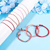 7Pcs 7 Colors Bohemian Cotton Cord Braided Bracelets BJEW-TA0001-29-8