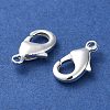 Rack Plating Brass Lobster Claw Clasps KK-F090-27S-02-2