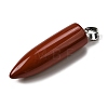 Natural Red Jasper Pointed Pendants G-F820-12M-2