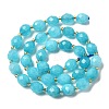 Natural White Jade Beads Strands G-D305-B01-01B-8