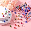 150Pcs 3 Style Electroplate Glass Beads Strands EGLA-YW0001-38-5