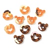 Opaque Resin Cabochons RESI-K030-10-1