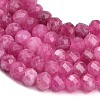 Faceted Dyed Natural White Jade Beads Strands GG-CBAE966-01B-R-3