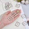 10Pcs Alloy Rectangle Buckles FIND-CY0001-97P-3
