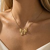 304 Stainless Steel Pendant Necklaces for Women WG6AE64-02-1