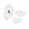 Valentine's Day Transparent Acrylic Ring Storage Boxes OBOX-T001-01B-4