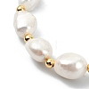 Natural Cultured Freshwater Pearl Beaded Bracelets for Women BJEW-JB13602-4