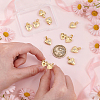 10Pcs Brass Micro Pave Clear Cubic Zirconia Locket Pendants KK-UN0006-27-3