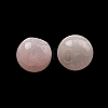Natural Rose Quartz European Beads GG-CBA02C4-04A-2