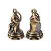 Brass Pendants KK-CBA25B2-01B-AB-2