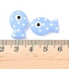 Painted Glass Beads Enamel Beads X-LAMP-D303-04F-3