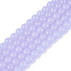 Imitation Jade Glass Beads Strands GLAA-T032-J6mm-05-1